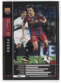 Amazon.co.jp: WCCF/10-11/FCバルセロナ/黒/287/ペドロ : スポーツ